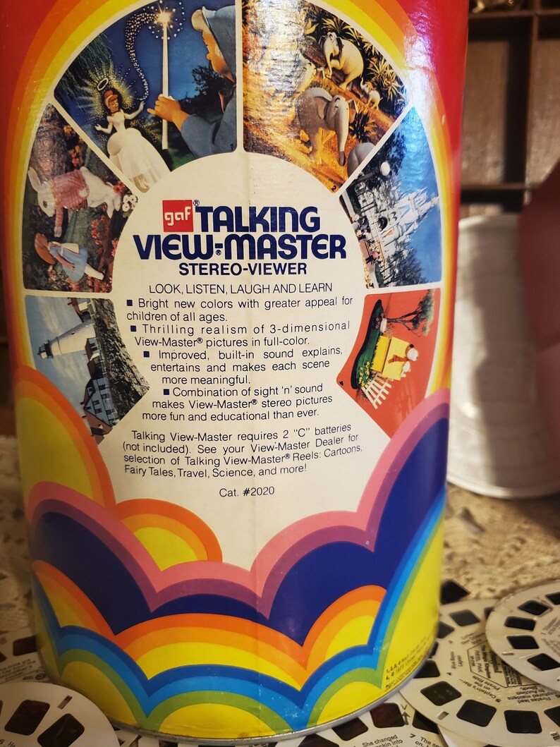 Gaf Talking Viewmaster Stereo Viewer by Stereo Productions Etsy