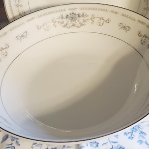 Diane by Fine China of Japan 9&quot; Round Vegetable Bowl