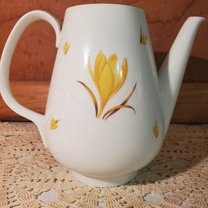 Large Yellow Daffodil Teapot with no Lid
