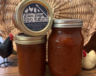 Killer Ridge BBQ Sauce | 8oz and 16oz | Small Batch Made