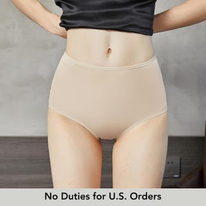 ニットシルク ハイライズ フレンチカット パンティ | バーボンミルクパンチ | シマーコレクション