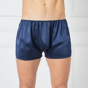 LoveSilk Men's 100% Silk Knitted Underwear Boxer Briefs