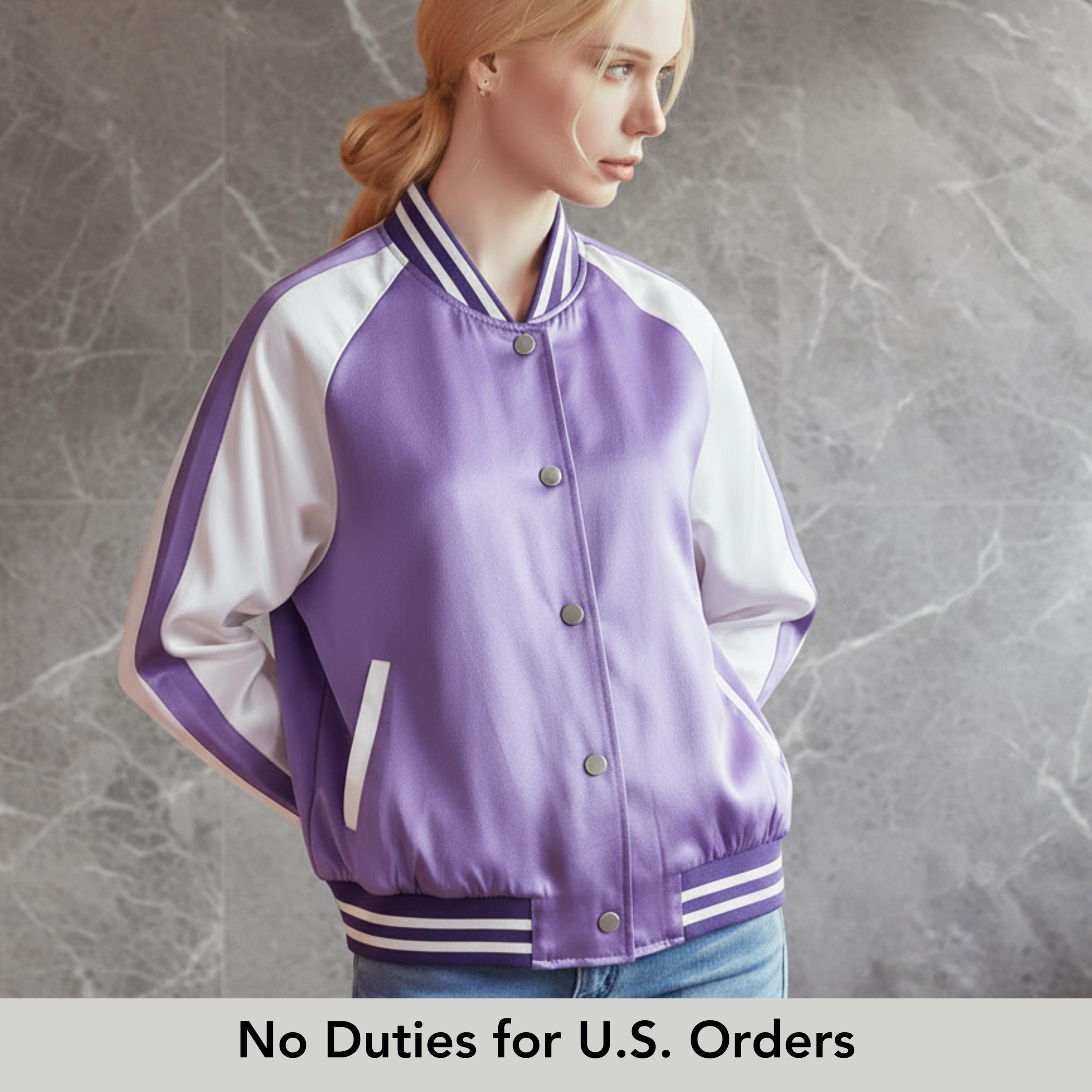 Pure Silk Bomber - Etsy