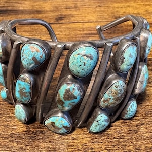 Vintage 1930s Navajo Jewelry Turquoise - Etsy