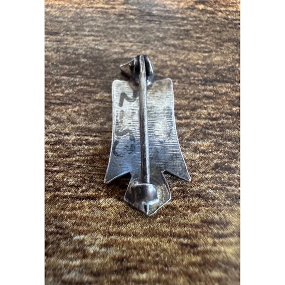 Vintage Fred Harvey Era Thunderbird Pin Sterling Silv… - Gem