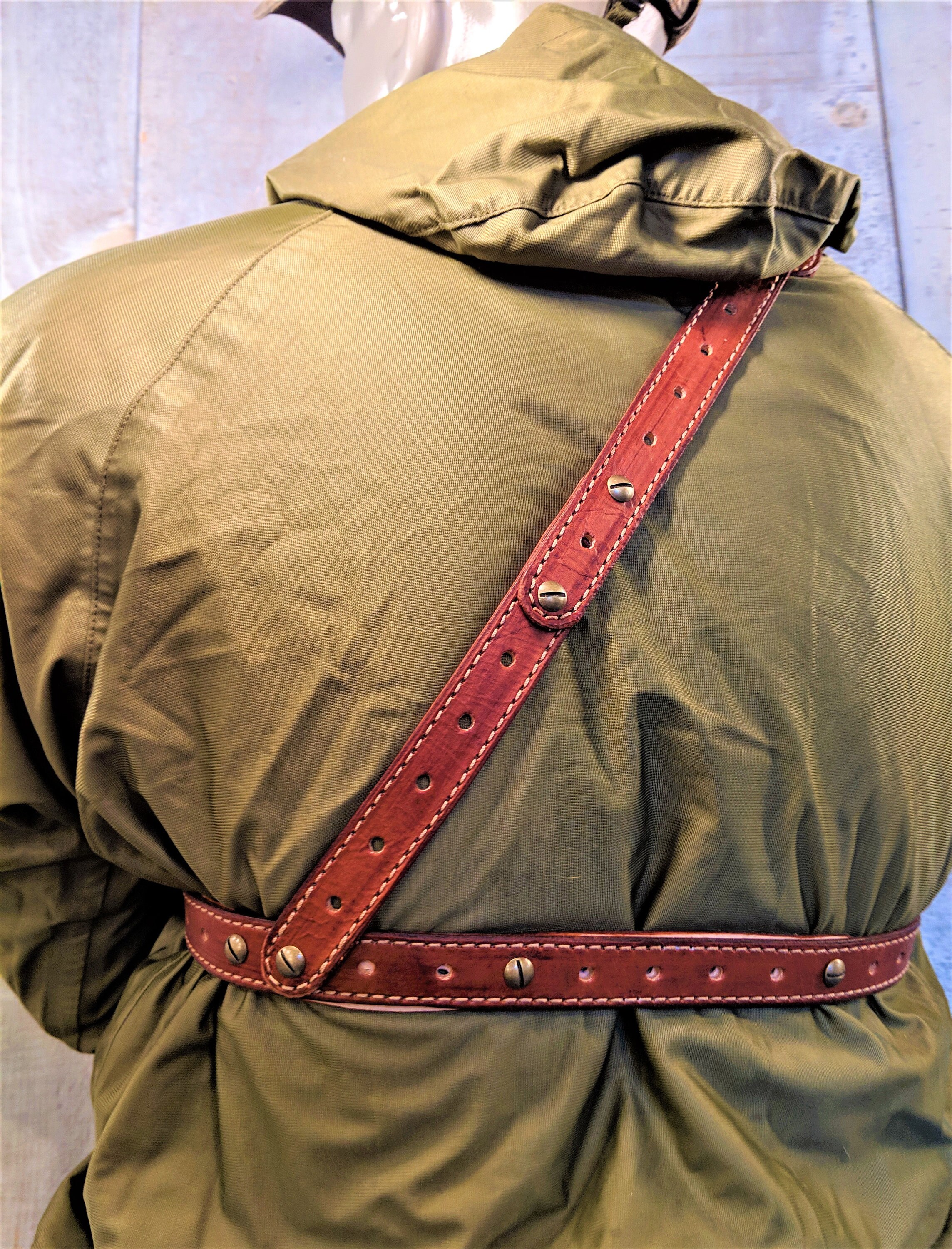 Handmade 1911 Leather Adjustable Chest Holster Etsy Canada