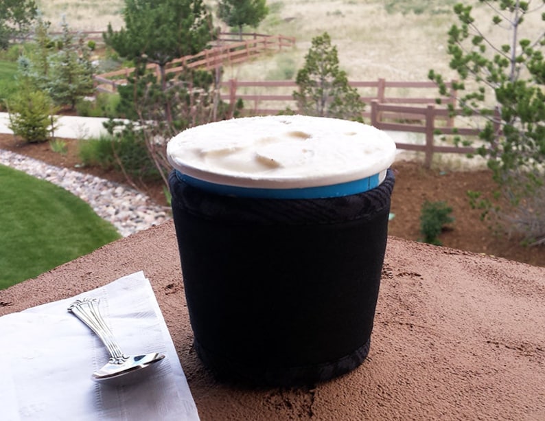 Ice Cream Cozy Ice Cream Pint Cozy Insulated Ice Cream Cozy Etsy