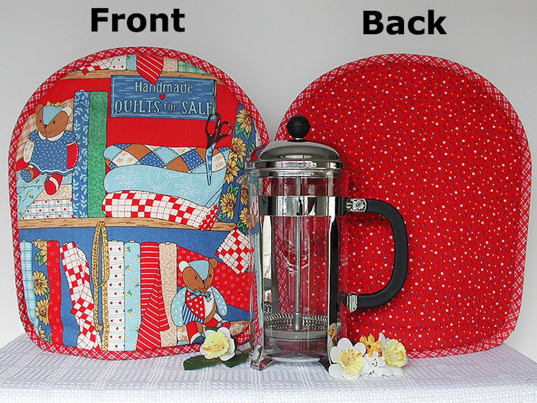 French Press Cozy, French Press Cover, French Press Cosy, French Press Coffee Cozy, Koffee Kozee