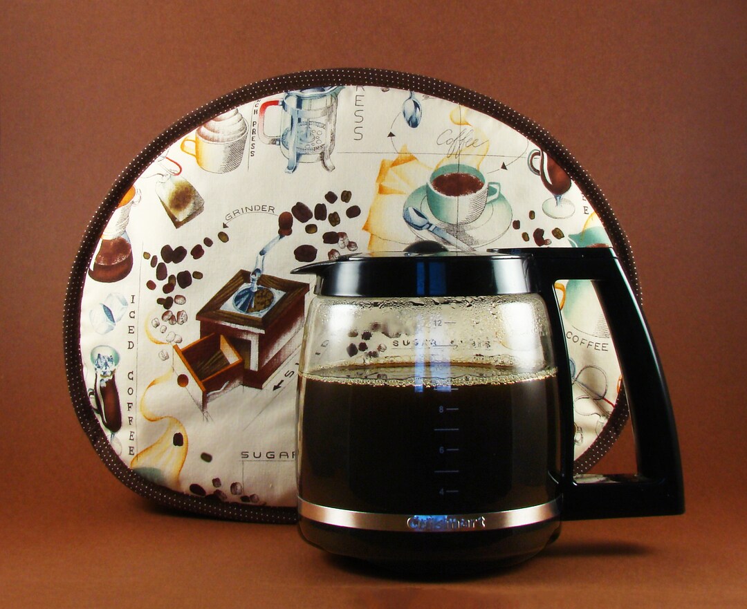 Coffee Cozy, Coffee Carafe Cozy, Insulated Coffee Cozy, Insulated