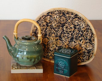 Tea Cozy, Teapot Cozy, Coffee Carafe Cozy, Teapot Cover, Insulated tea cozy, Tea Cosy, Carafe Cover, Paisley Brown, Tea Tabard Friendship