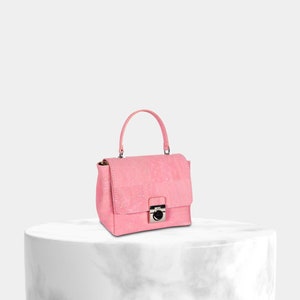 Bolso mini corcho hombro, bolso mini corcho rosa, bolso rosa corcho crossbody, bolso vegano, bolso corcho múltiples colores, bolso corcho mujer, bolso vegano