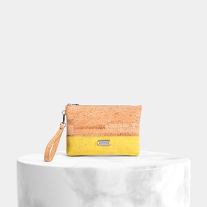 Pochette et sac banane en liège 2 couleurs, sac à main végétalien, liège naturel et couleur du liège, sac à main végétalien pour femme, sac à main végétalien de voyage