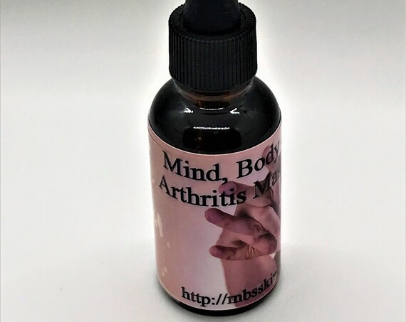 Arthritis Relief Massage Oil, Balm of Gilead Massage Oil 1 ounce Dropper Bottle