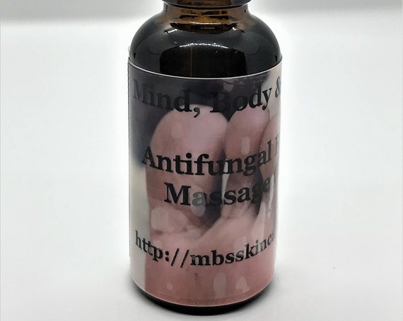 Anti-Fungal Foot Massage Oil 1-Ounce Dropper Bottle