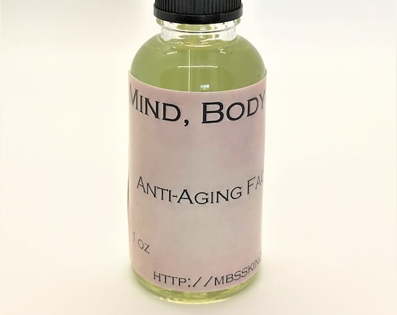 Anti-Aging Face Serum 1-Ounce Dropper Bottle