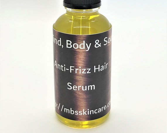 Anti-Frizz Hair Serum 1-Ounce Dropper Bottle