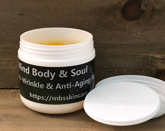 Anti-Wrinkle & Anti-Aging Face Gel 2-oz Jar, Reduce Aging, Reduce Wrinkles