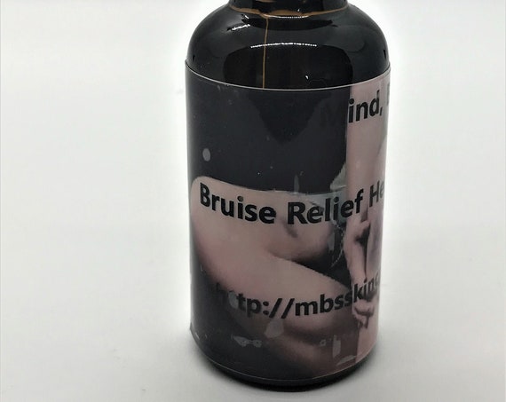 Bruise Relief Massage Oil 1-Ounce Dropper Bottle