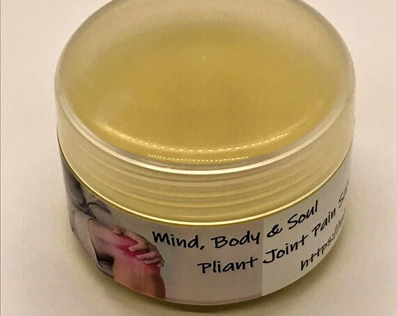 Pliant Joint Pain Relieving Salve, Trauma Oil Sore Joint Salve 4-Ounce Jar