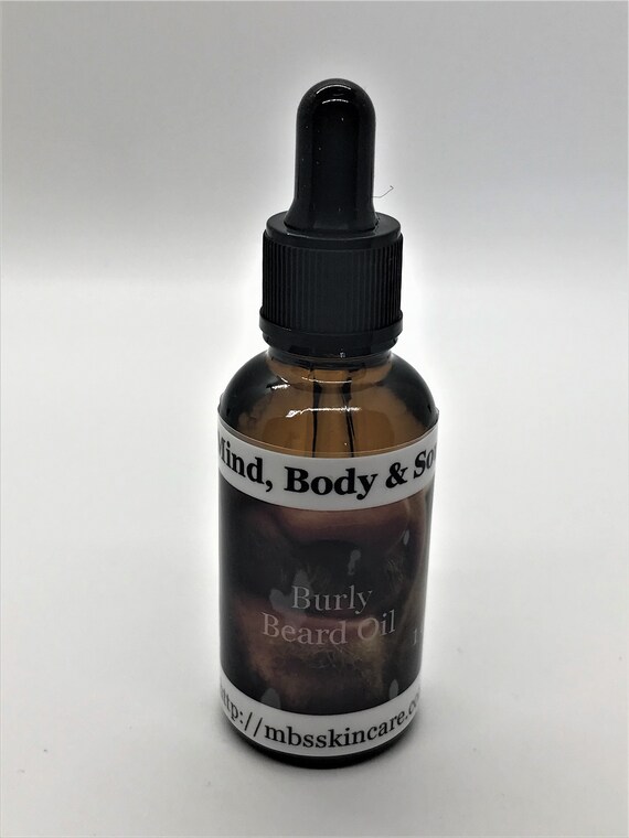 Men's Beard Oil, Hydrate & Condition Beards, Beard Growth, Facial Grooming Oil 1-Ounce Dropper Bottle