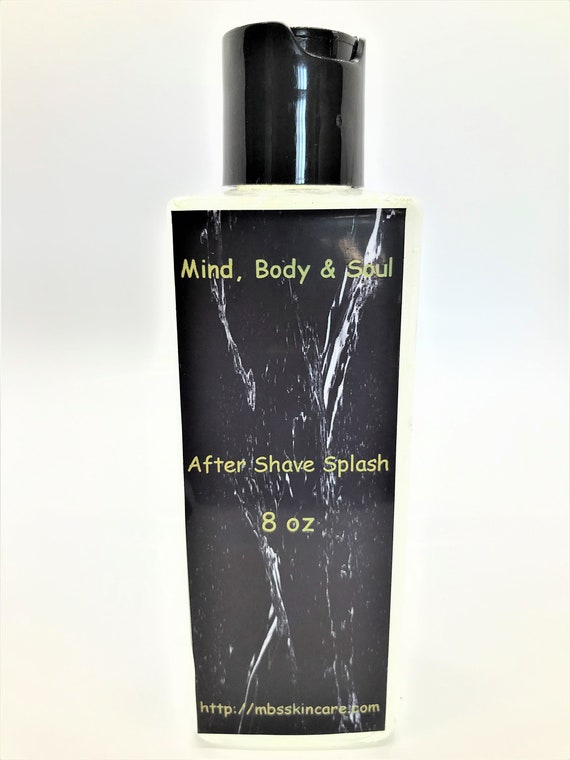Men's After Shave Splash, Soothing Facial Splash 8-Ounce Bottle