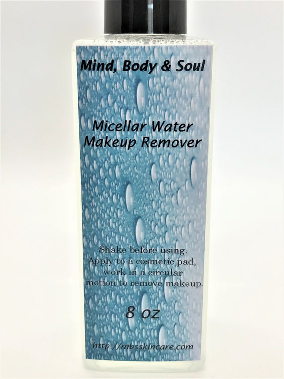 Micellar Water, Makeup Remover Water, Nourish Skin, 8-Ounce Bottle