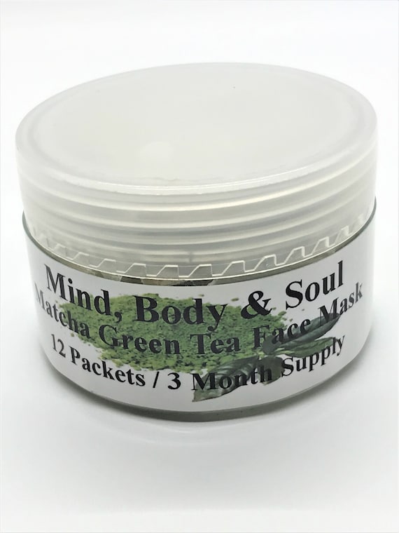 Matcha Detox Face Mask 12 Packets 3-Month Supply