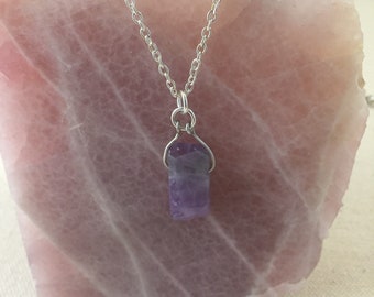 Amethyst necklace