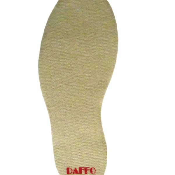 Daffo Wool Felt Shoes Boot Insole for arctic cold winter or rainy weather, Buy One Get One