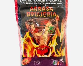 ARRASA BRUJERIA Baño de Hierbas Para Limpia Rompe Hechizos Brujeria y Maldiciones - Brake Witchcraft Spiritual Cleansing Plant Bath