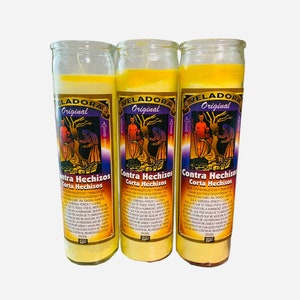 CONTRA HECHIZOS VELADORA - Against Spells Candle, Corta Hechizos y Brujerias