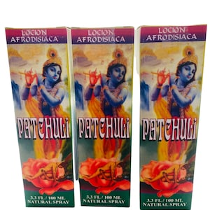 PATCHOULI Perfume Colonia Locion Afrodisiaca Wicca Cologne Perfume Spray Spell Ritual Santeria Proteccion Aura