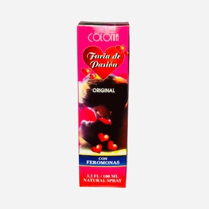 FURIA DE PASION Perfume Con Feromonas Atrayente de Amor Pasion Unisex