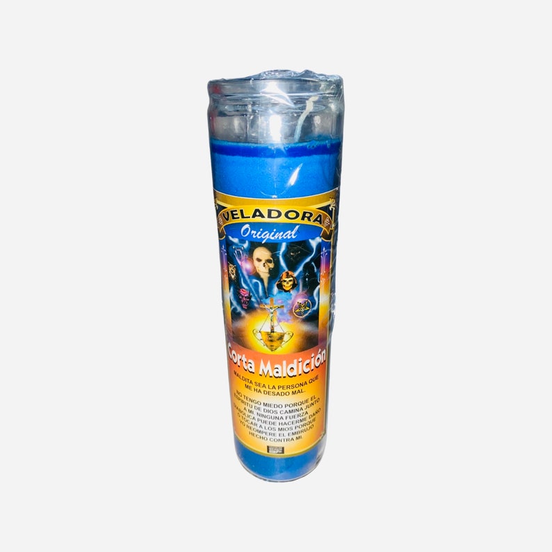 CORTA MALDICION VELADORA Cut Curse Fixed Candle Para Romper Maldiciones y Hechizos image 1