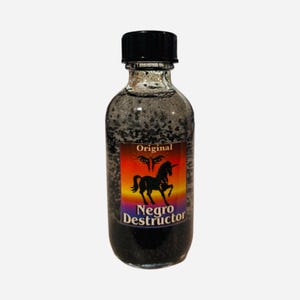 ACEITE NEGRO DESTRUCTOR - Black Destroyer Oil- Acaba con Maleficios, Odios, Envidias y Brujerias