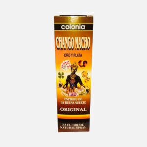 CHANGO MACHO Perfume Esoterico Para Buena Suerte y Amor Colonia Atrayente