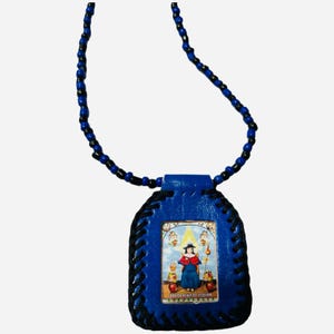 Santo Niño de Atocha Escapulario Catolico - Santo Niño de Atocha Collar Católico Escapulario