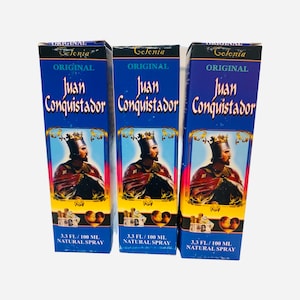 JUAN EL CONQUISTADOR  Perfume Colonia -High John the Conqueror Spell Wicca Perfume