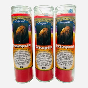 Despair Candle, Veladora Desespero Preparada y Conjurada Para Desesperar