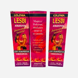 LESBI ATRAYENTE Perfume Colonia Espiritual - Lesbian Attraction with Pheromones Cologne Spell Wicca Perfume