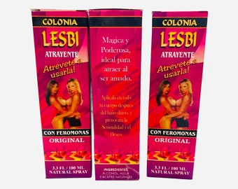 LESBI ATRAYENTE Perfume Colonia Espiritual - Lesbian Attraction with Pheromones Cologne Spell Wicca Perfume