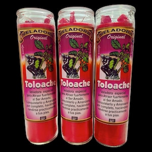 Toloache Veladora Preparada con Aceites y Hierbas para el Amor y Dominar