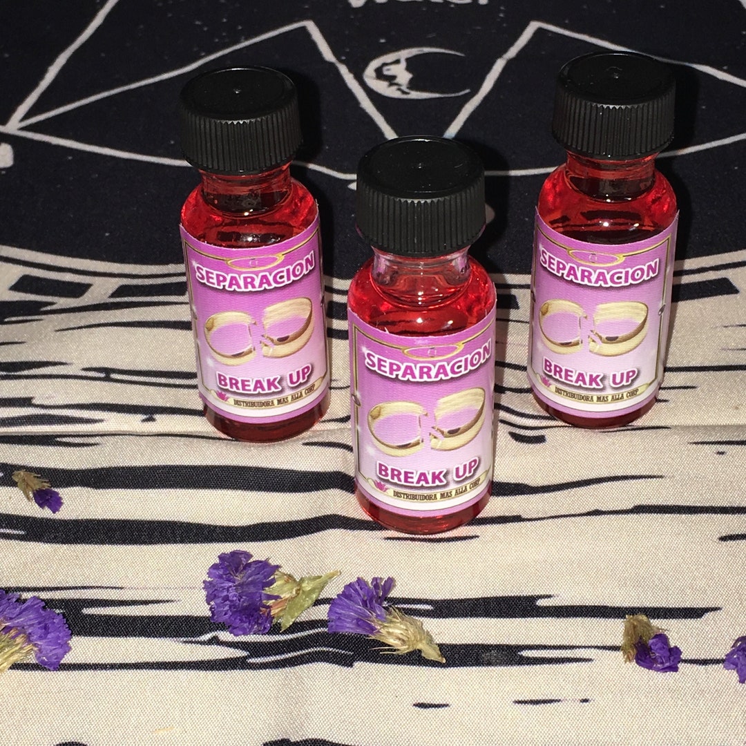 BREAK UP Oil SEPARACION Aceite Anointingsanteria Brujeria Etsy