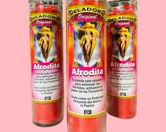 Afrodita Veladora Preparada y Conjurada para Atraer el amor y Seduccion