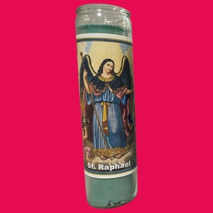 Arcangel San Rafael Veladora, Erzengel St. Raphael Kerze