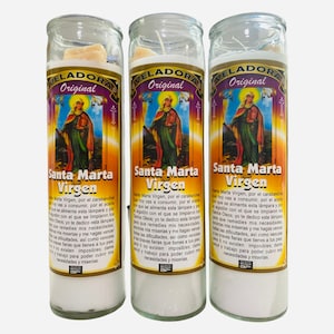 Santa Marta Virgen Veladora,  Saint Martha Virgen Candle