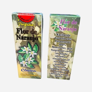 FLOR DE NARANJO Perfume Con Feromonas Colonia Atrayente