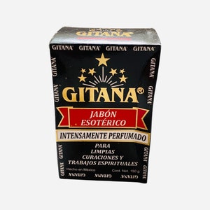 GITANA JABON ESOTERICO Voor limpias, curaciones en trabajos. Hekserijverwijderaarzeep
