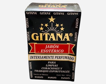 GITANA JABON ESOTERICO Para Limpias, Curaciones y Trabajos Espirituales. Witchcraft Remover Soap