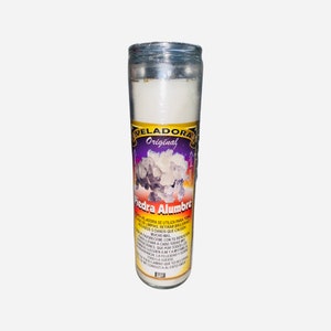 PIEDRA ALUMRE CANDLE For Clean rimuove gli incantesimi e contro i danni